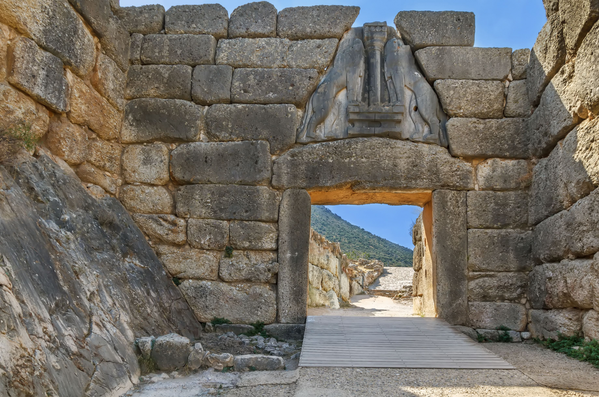 Porte du lion Mycènes