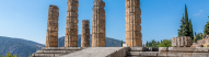 Temple Apollon site archeologique de Delphes