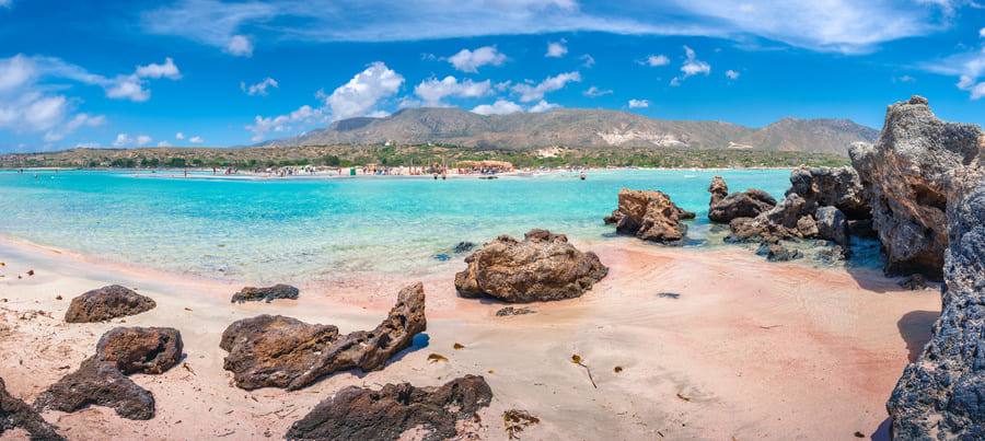 Plage d'Elafonissi Crète