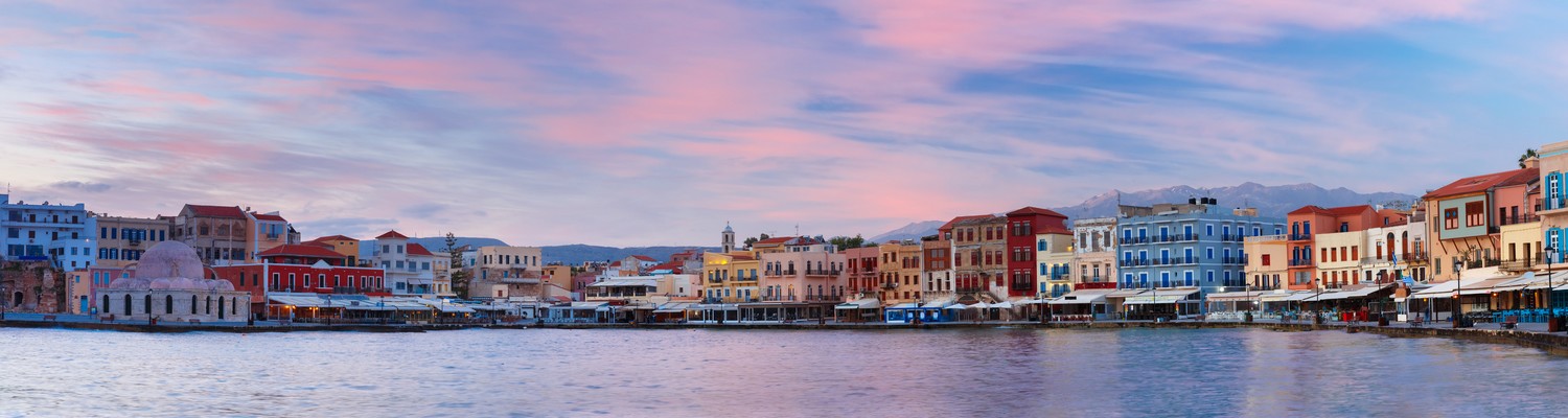 Panorama de la ville de Chania