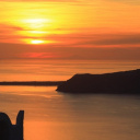 Escapade romantique sur l'île de Santorin en Grèce