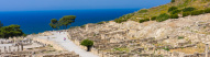 Site antique de Kamiros à Rhodes
