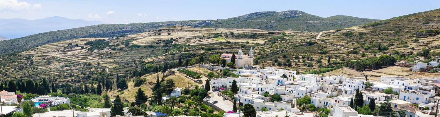 Lekkes, village de charme sur l'île de Paros