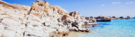 Plage sur l'île de Paros dans les Cyclades