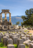 Temple d'Apollon Delphes Grèce