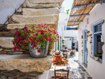 Rue traditionnelle de Naxos