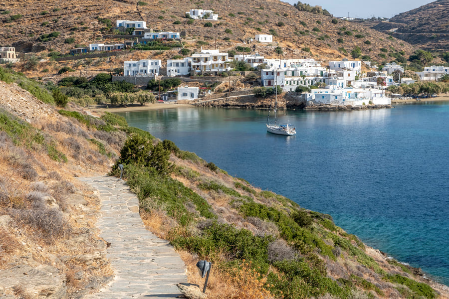 Sentier côtier de randonnée - Sifnos