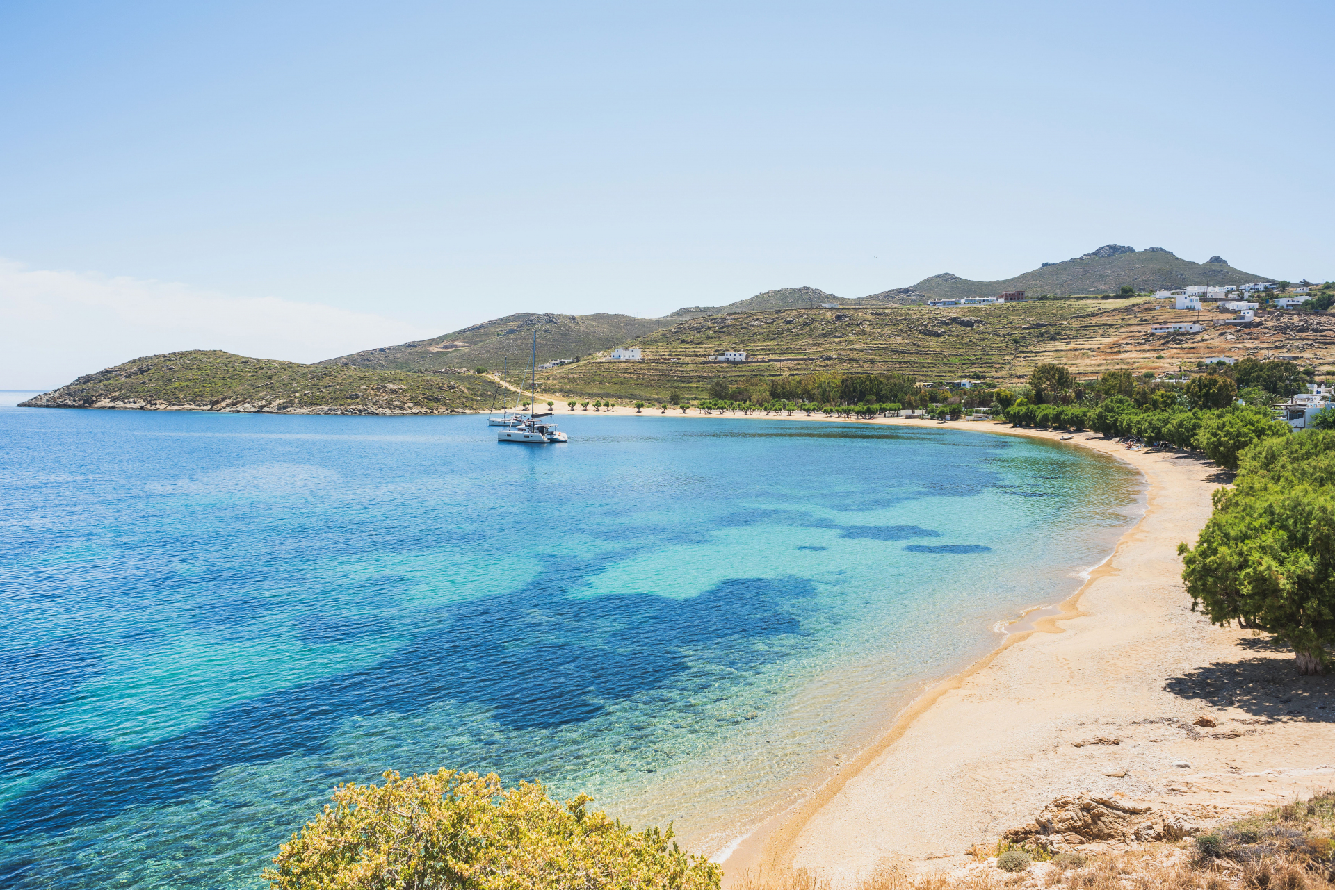 Plage Serifos en Grèce