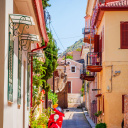 Ruelle à Nauplie en Grèce