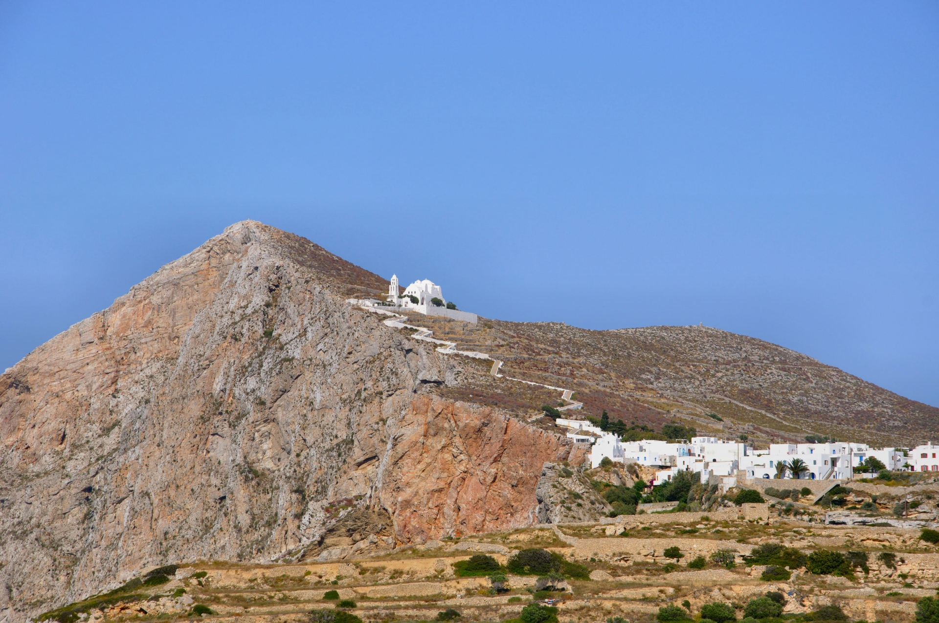 Village Folégandros en Grèce